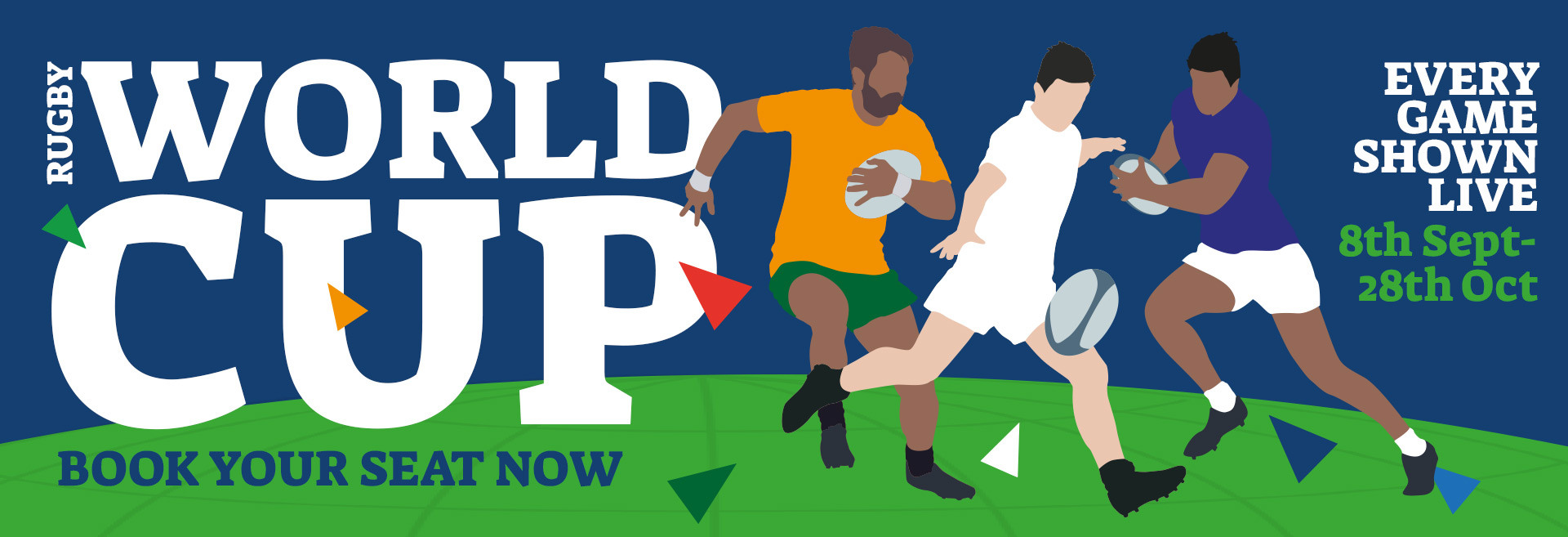 Watch the Rugby World Cup at The Drapers Arms