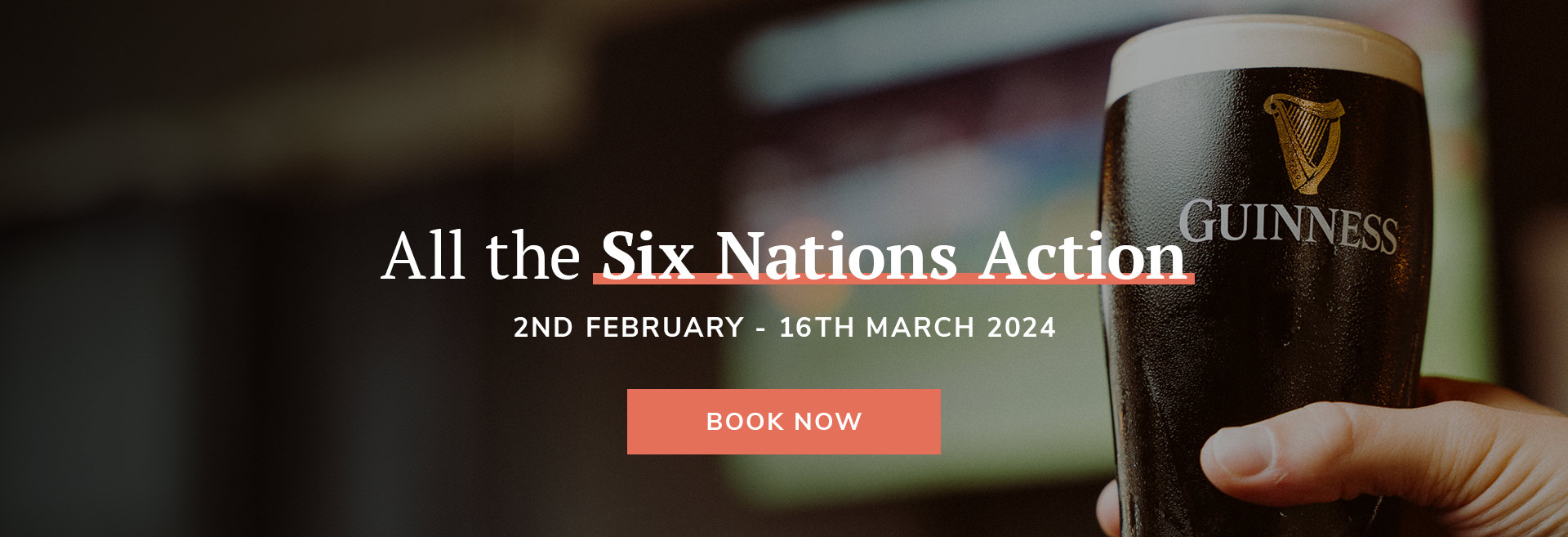 Rugby Six Nations 2024 at The Drapers Arms