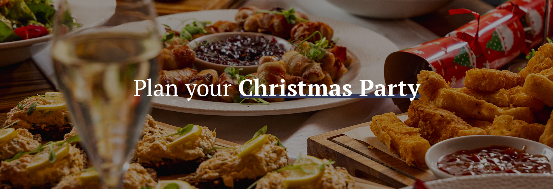 Christmas party at The Drapers Arms