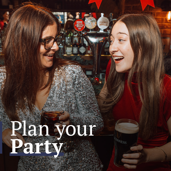 Make a group booking. Christmas at The Drapers Arms in London